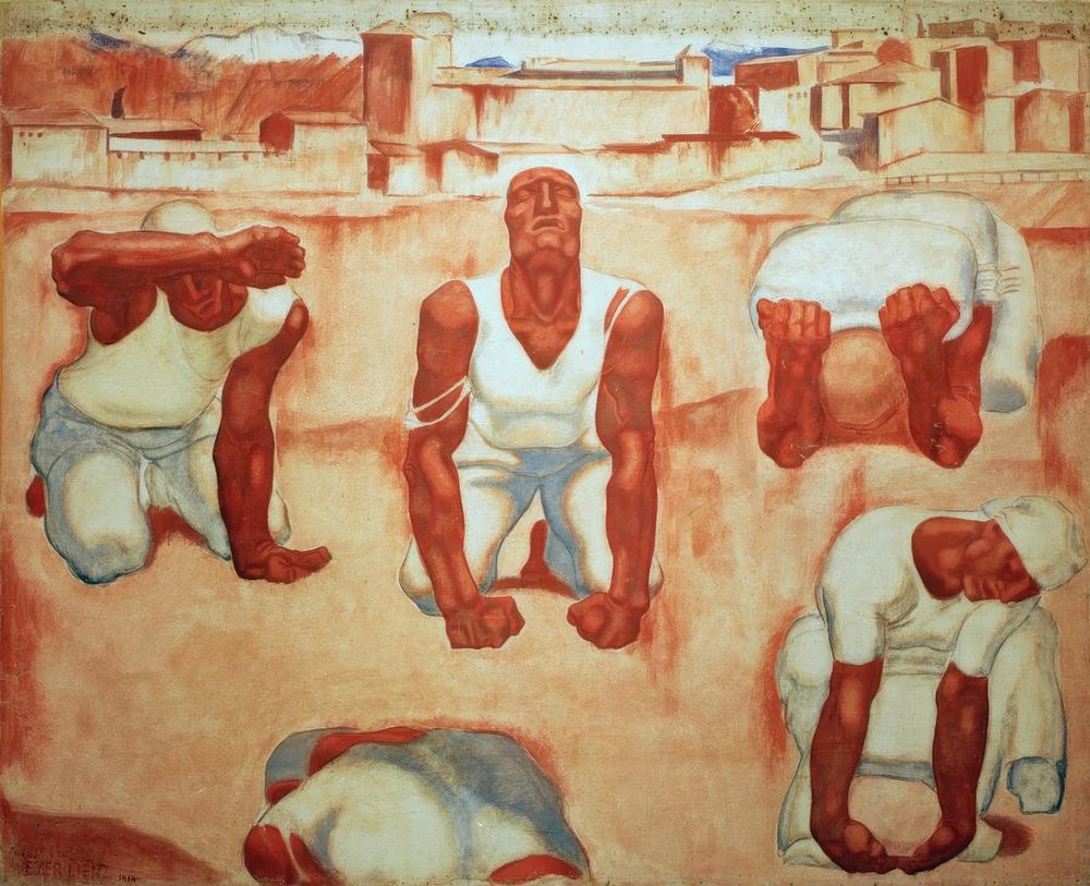 El Hombre de Albin Egger-Lienz
