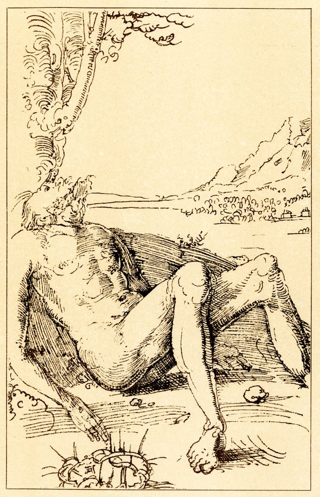 Estudio sobre una lamentación de Albrecht Altdorfer