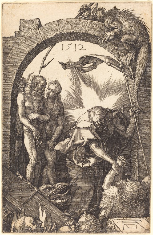 Cristo en el limbo de Albrecht Dürer
