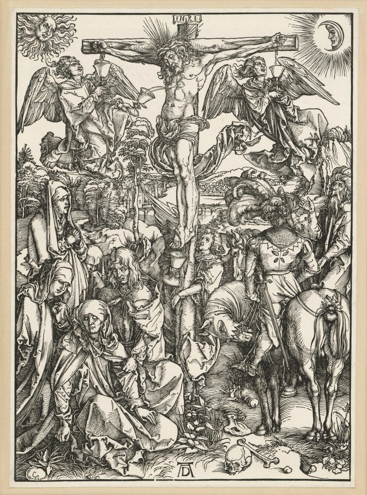 Crucifixión de Cristo (Gran Pasión) de Albrecht Dürer