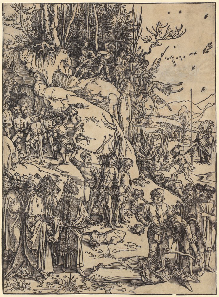 Mártir de los Diez Mil de Albrecht Dürer
