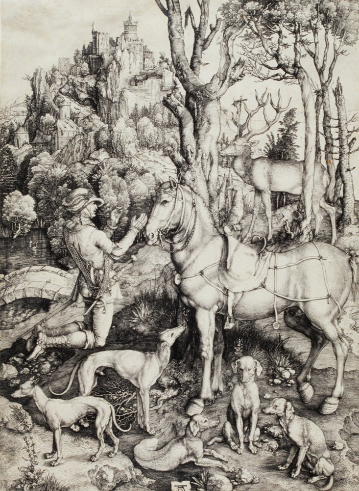 San Eustaquio de Albrecht Dürer