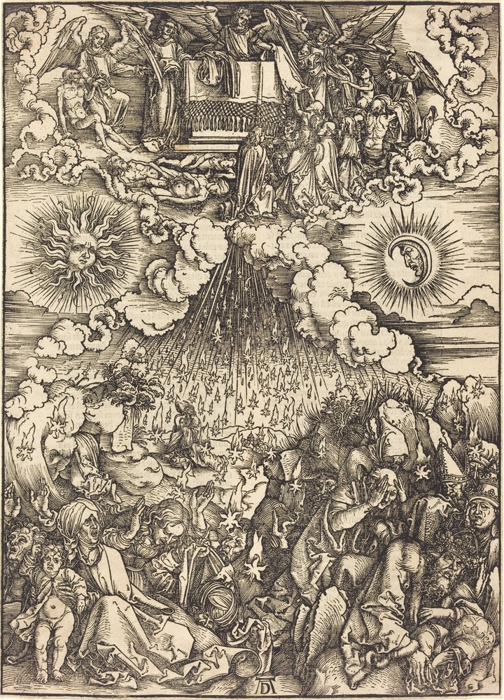 La Apertura del Quinto y Sexto Sellos de Albrecht Dürer