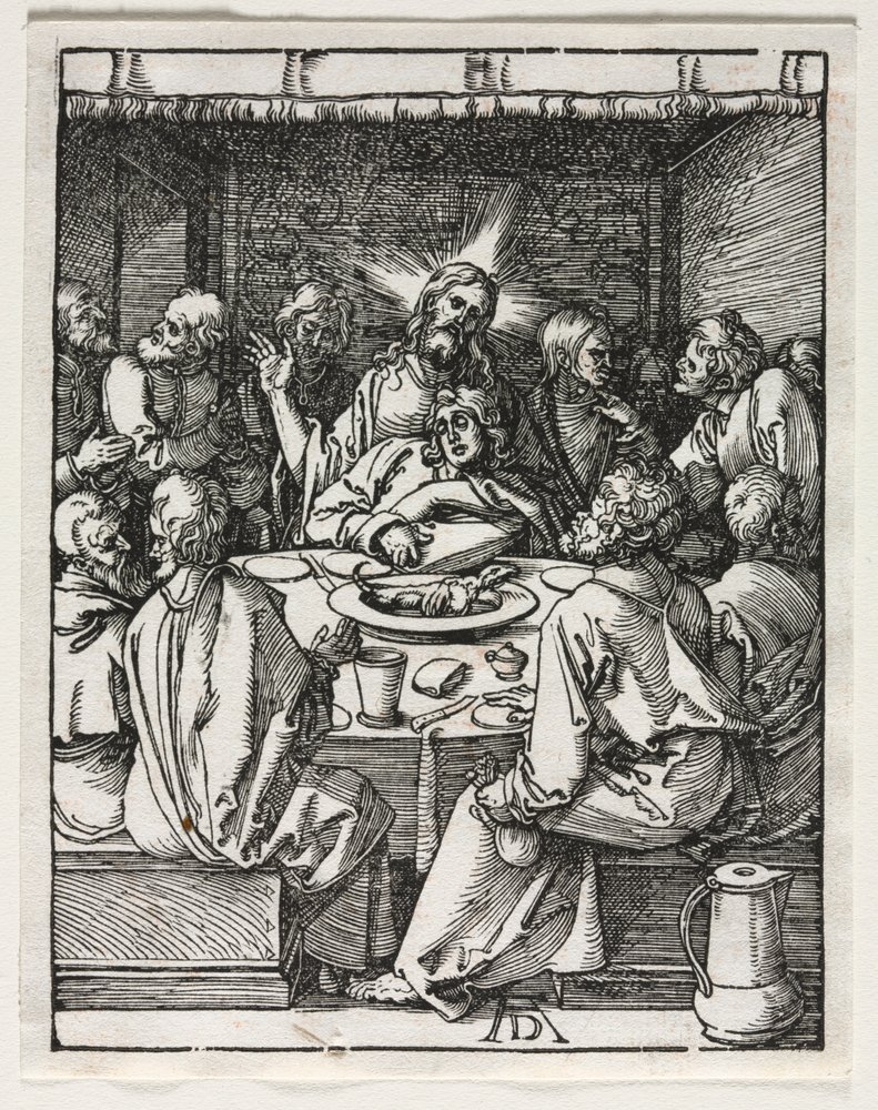 La pequeña pasión: La última cena de Albrecht Dürer