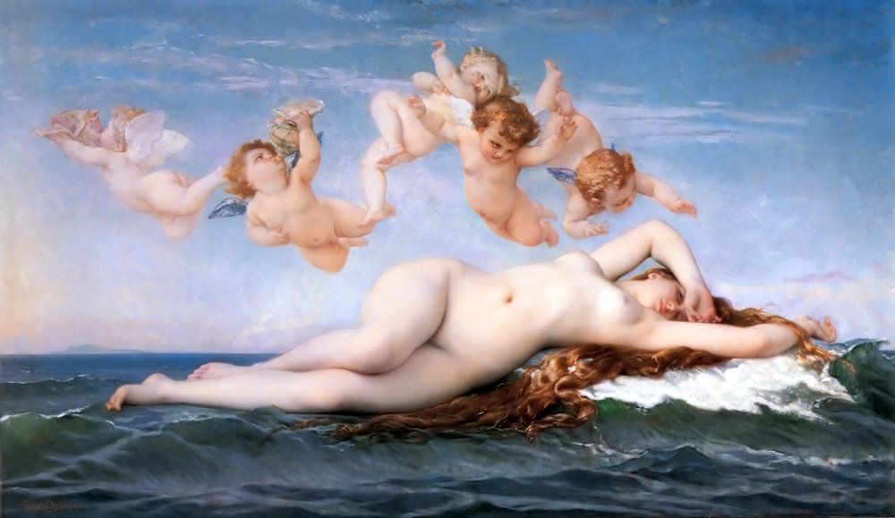 El nacimiento de Venus de Alexandre Cabanel