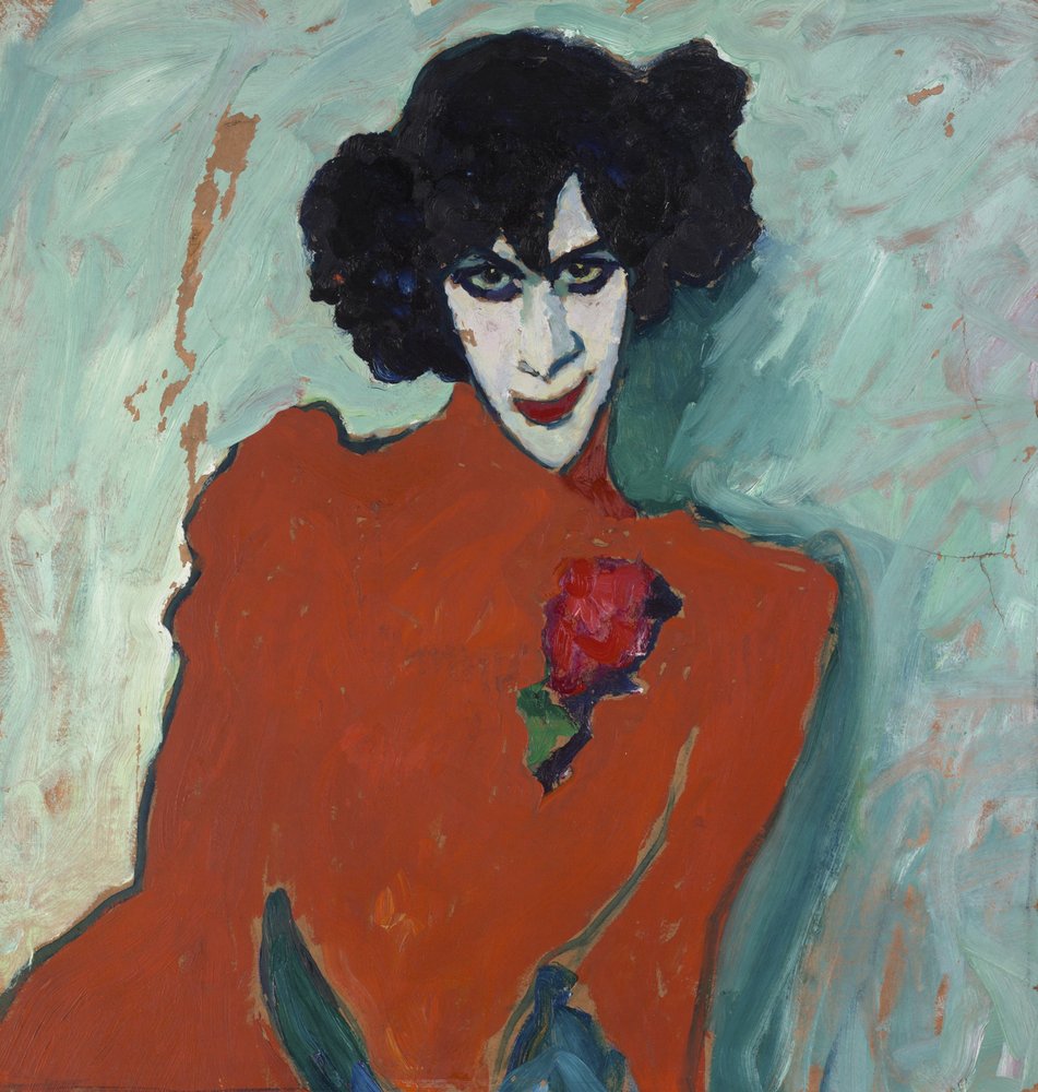 Retrato del bailarín Alexander Sacharoff de Alexej von Jawlensky