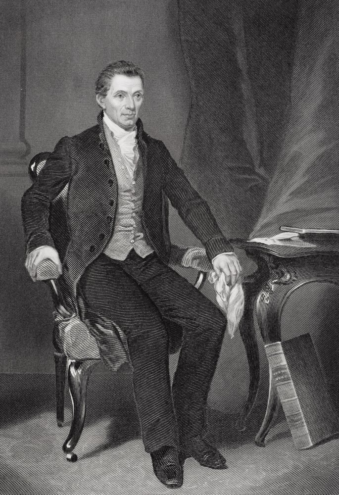 James Monroe (1758-1831) de Alonzo Chappel