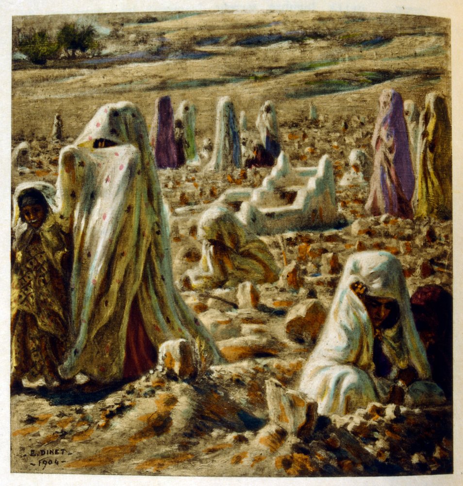 Ilustración de Dinet de 