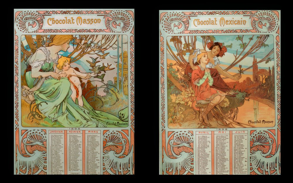 Chocolat Masson de Alphonse Mucha