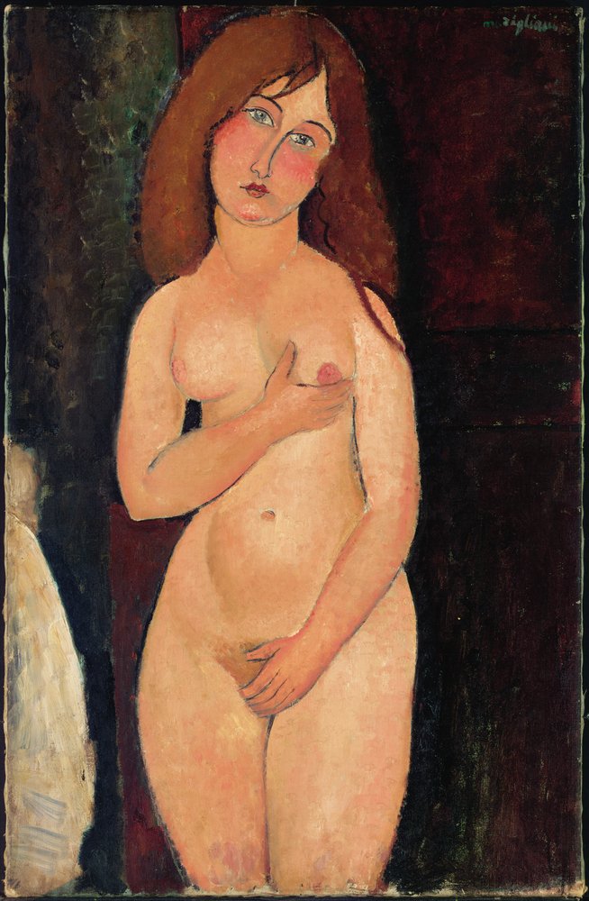 Venus o Desnudo de pie o Desnudo Medici; Venus de Amedeo Modigliani