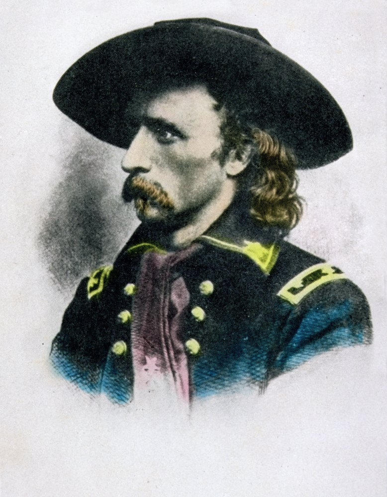 George Armstrong Custer (posterior coloración)