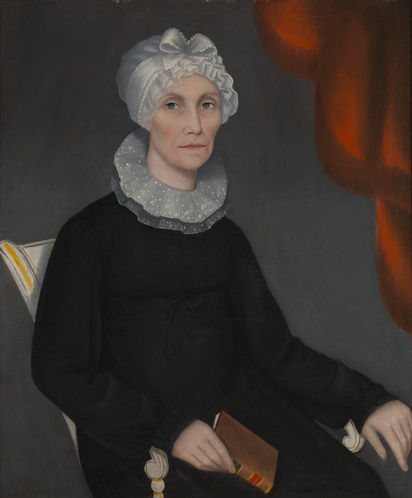 Retrato de la Sra. Robinson, ca. 1819 de Ammi Phillips