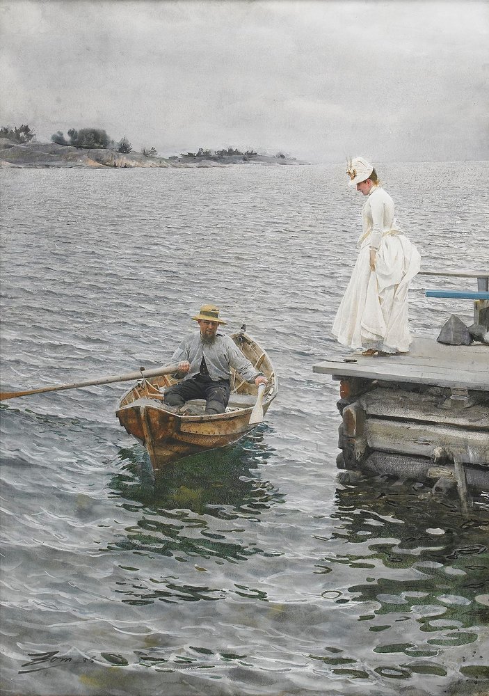 Placer de verano de Anders Leonard Zorn