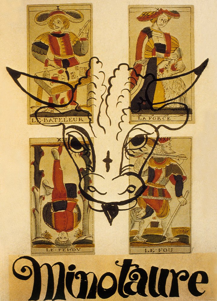 Portada de la revista surrealista francesa "Minotaure" de Andre Derain