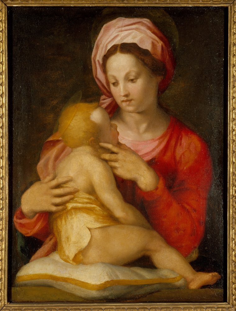 Madonna y niño de Andrea del Sarto