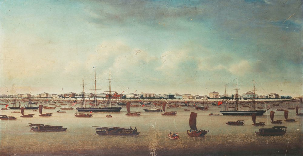 El Bund, Shanghái de Anglo-Chinese School
