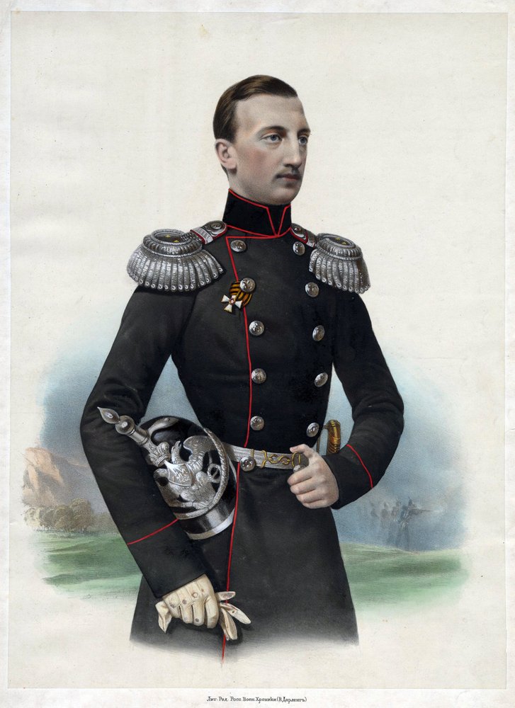 Retrato del Gran Duque Nikolai Nikolayevich de Rusia (1831-1891) de Anonymous Anonymous