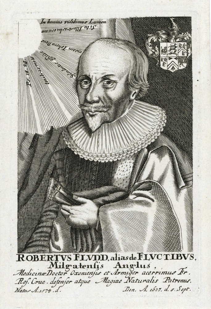 Robert Fludd (1574-1637) (Robertus de Fluctibus) de Anonymous Anonymous