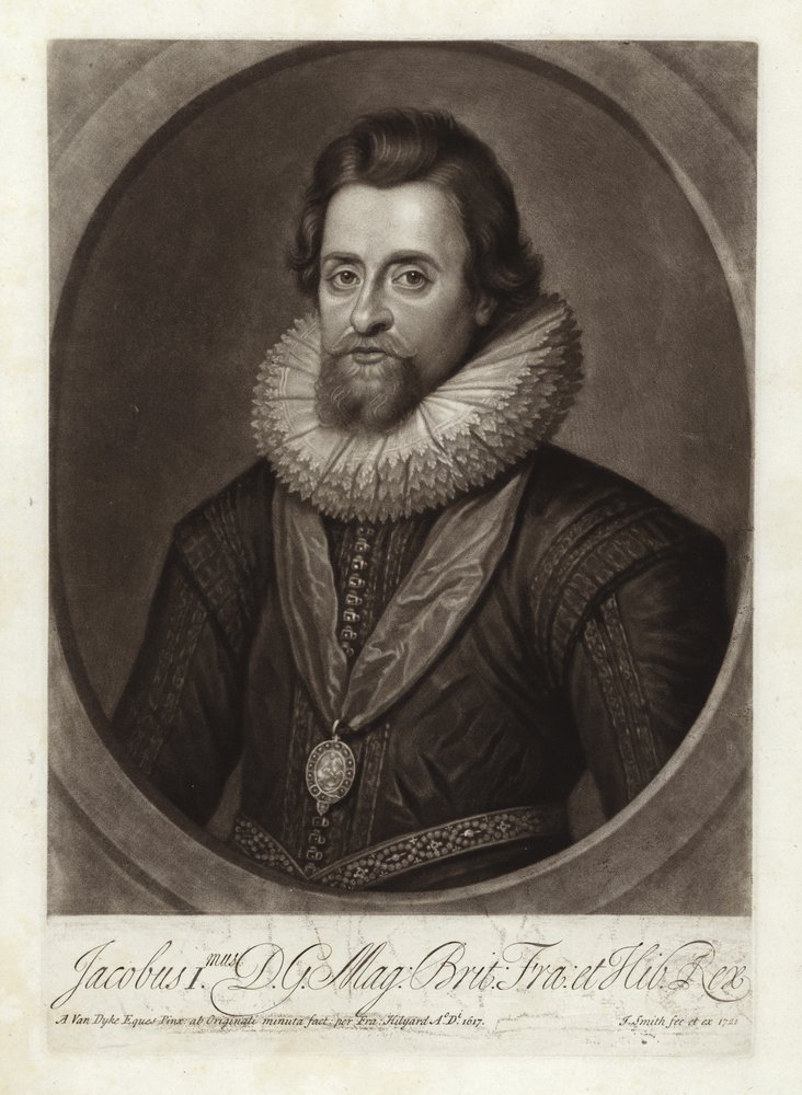 Retrato del Rey Jacobo I | Anthony van Dyck