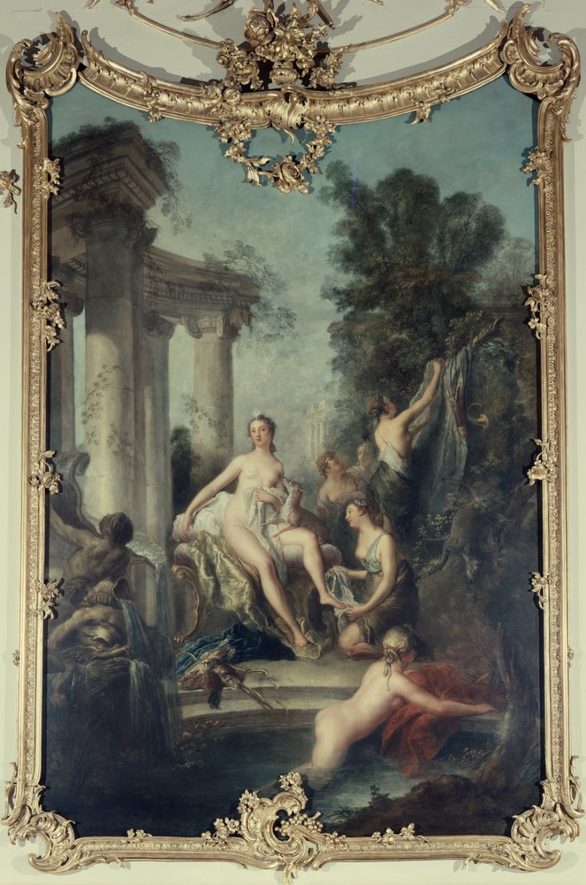 Diana y sus ninfas bañándose, 1747 de Antoine Pesne