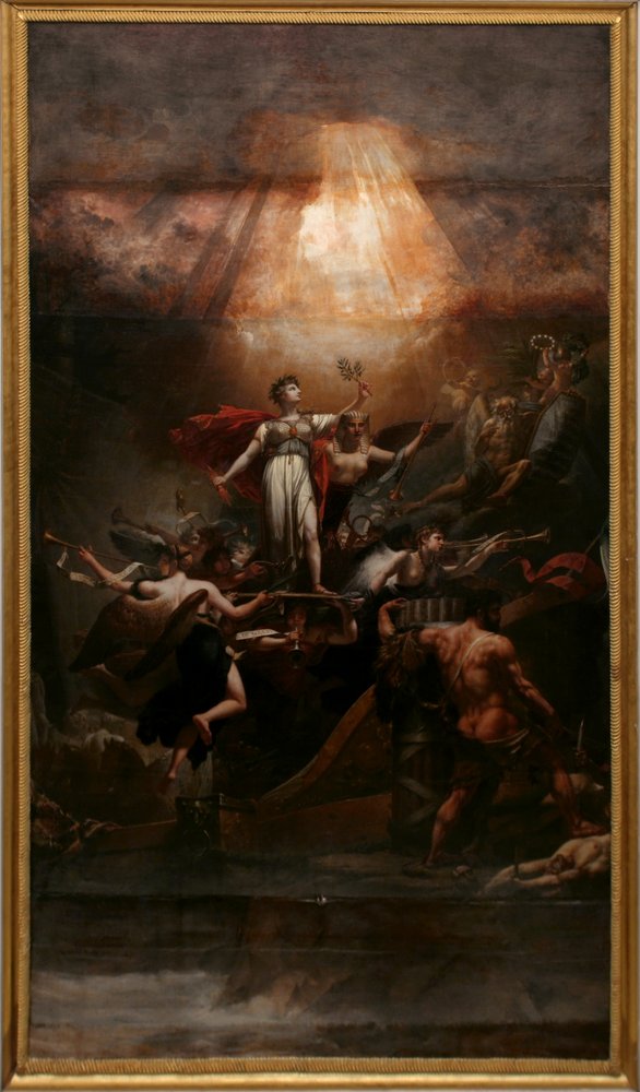 Alegoría del Dieciocho Brumario o Francia Salvada de Antoine-François Callet