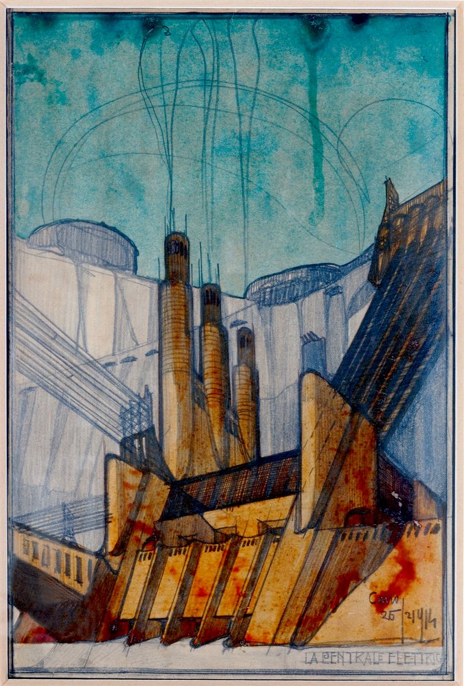 La central eléctrica de Antonio SantElia
