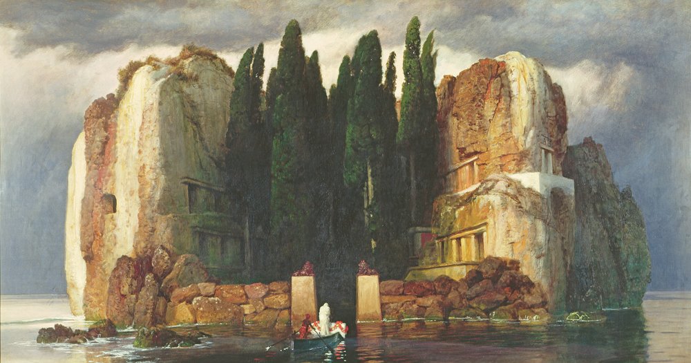 La isla de los muertos de Arnold Böcklin