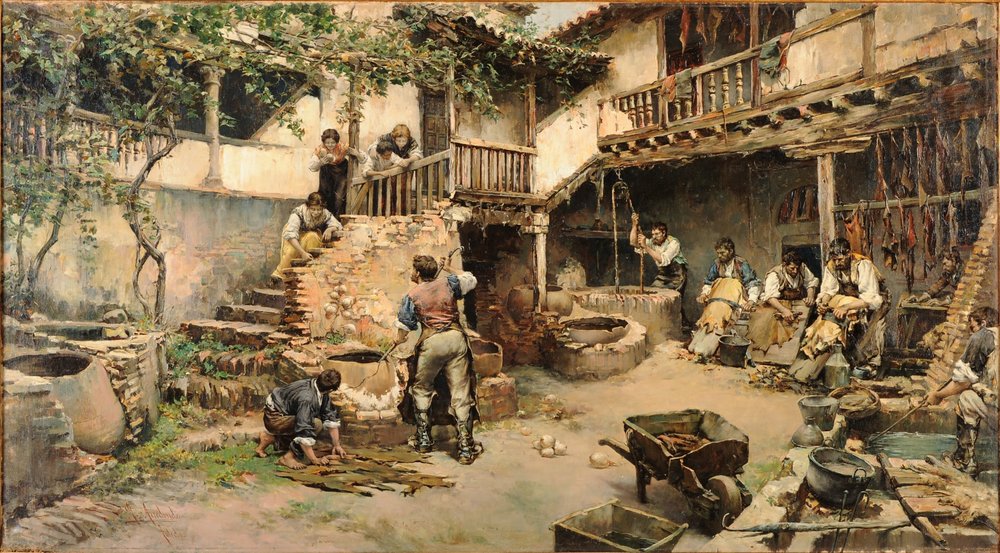Taller de curtidores - Taller de curtidores de Ubide de Arredondo y Calmache