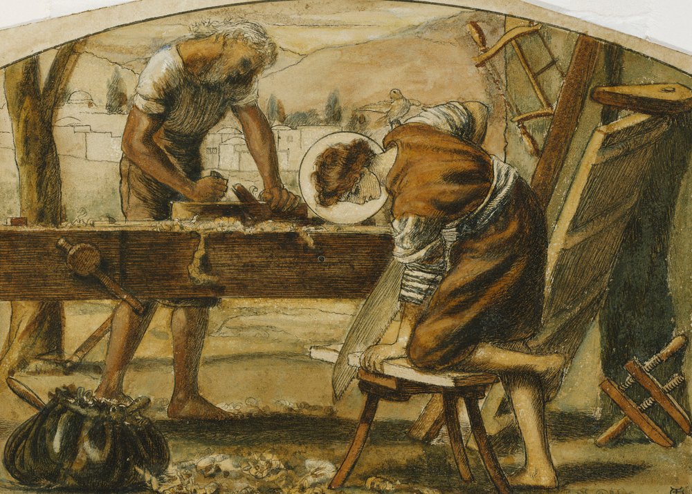 El carpintero de Arthur Hughes