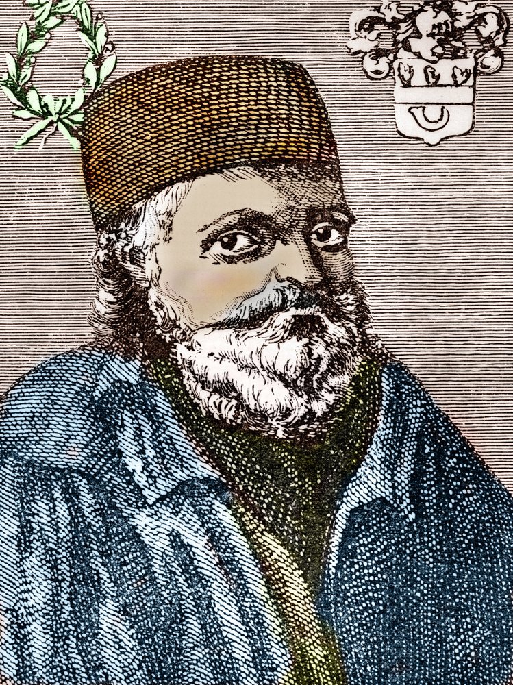 Nicolas Flamel (grabado) de Artist Unknown