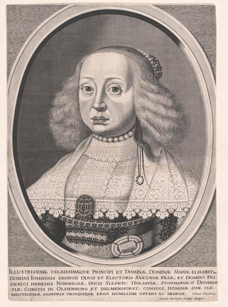Princesa de Sajonia Marie Elisabeth de Artist Unknown