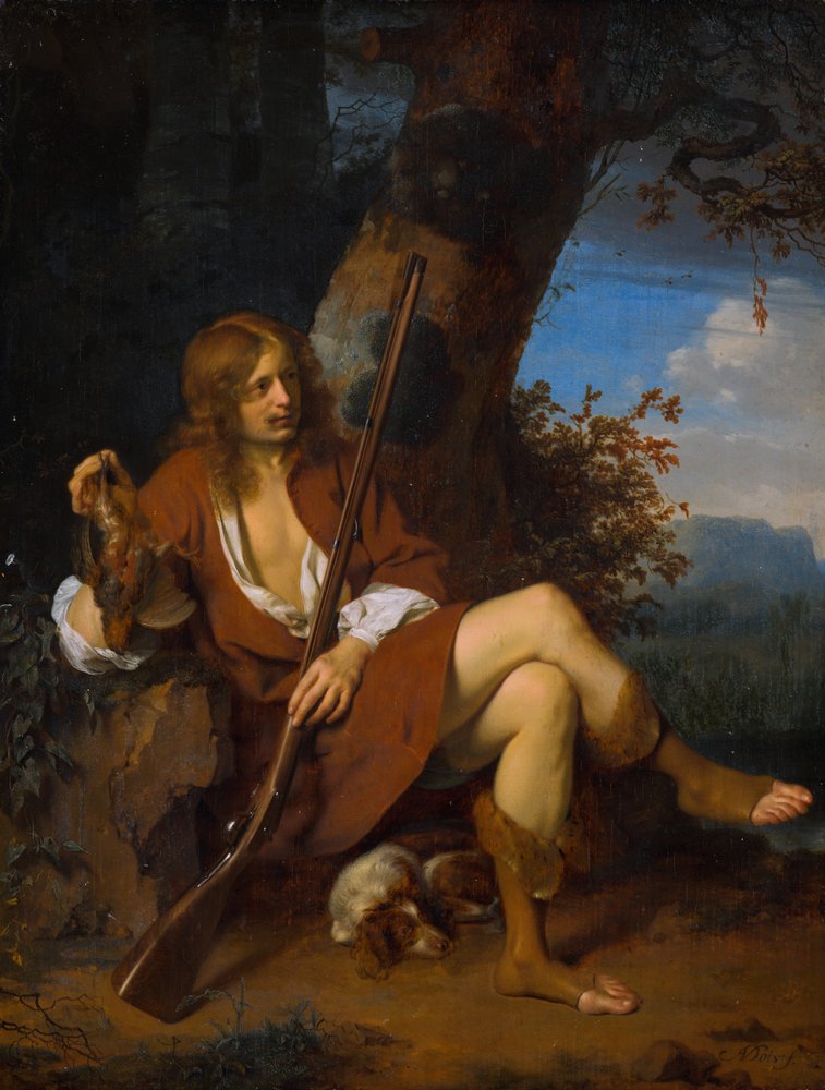 Autorretrato como cazador de Ary de Vois