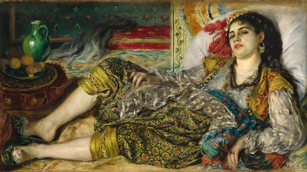 Odalisca de Auguste Renoir
