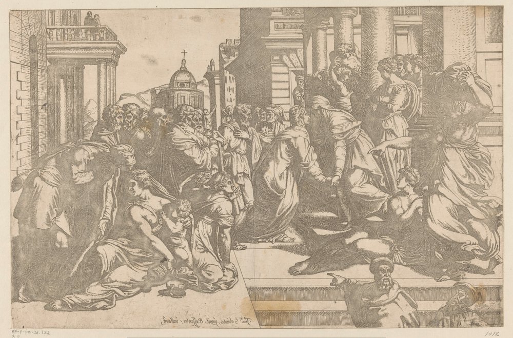 Visitación de Bartolomeo Passarotti