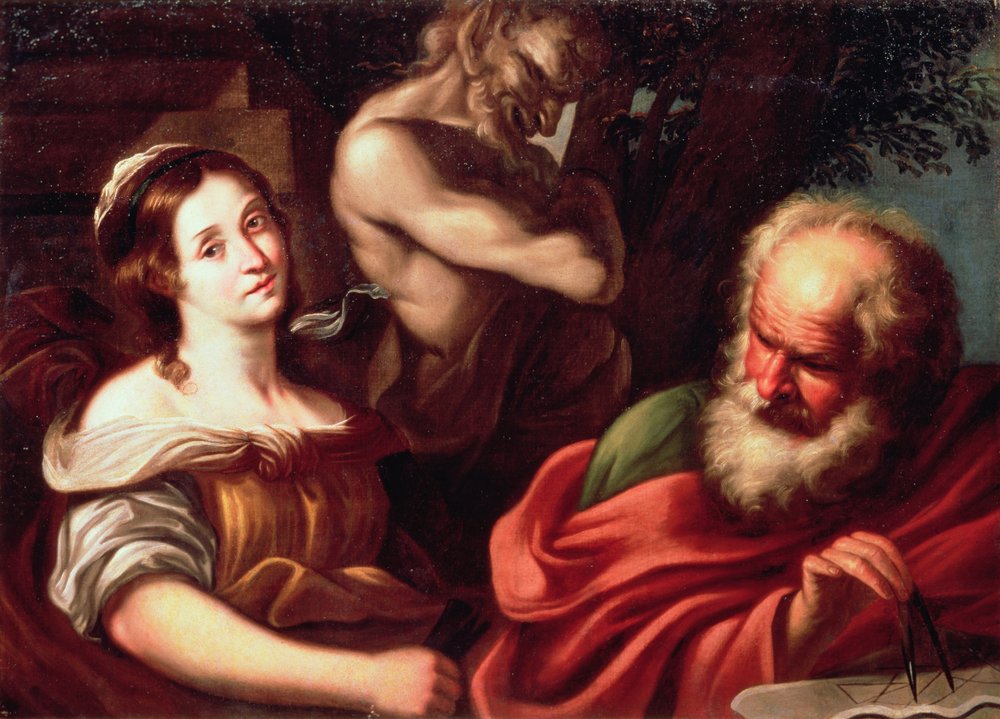 Alegoría de las Matemáticas de Bernardo Strozzi