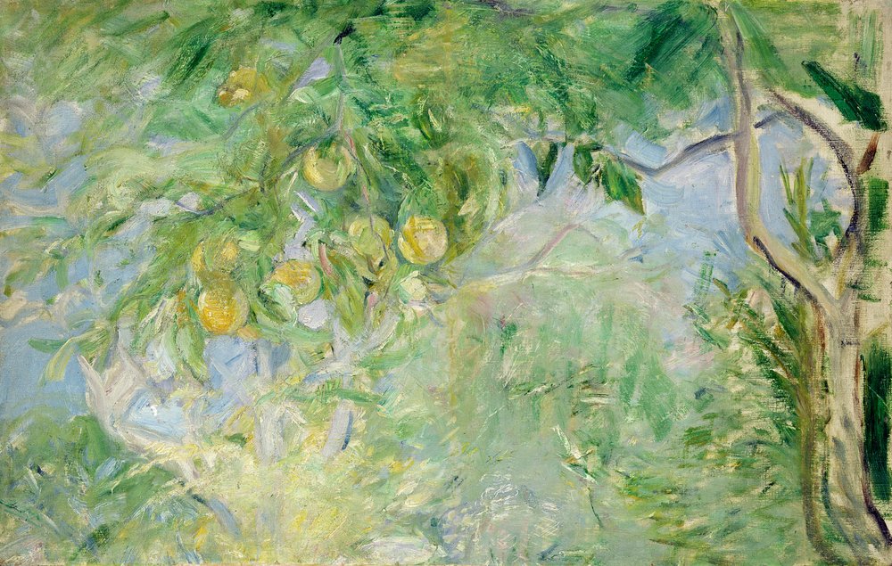 Ramas de Naranjo, 1889 de Berthe Morisot