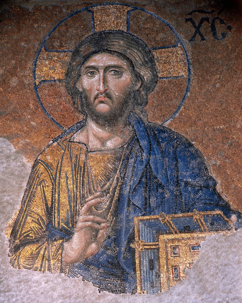 Deesis Cristo en Hagia Sophia (mosaico) | Byzantine