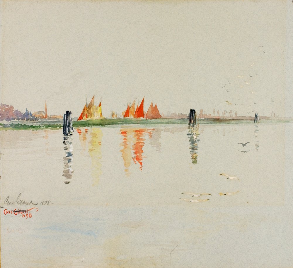La laguna, Venecia de Cass Gilbert