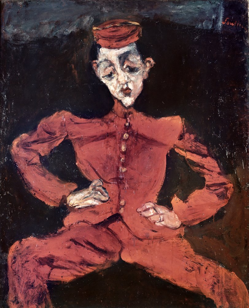 El mozo de cuadra o el botones, hacia 1925 de Chaim Soutine