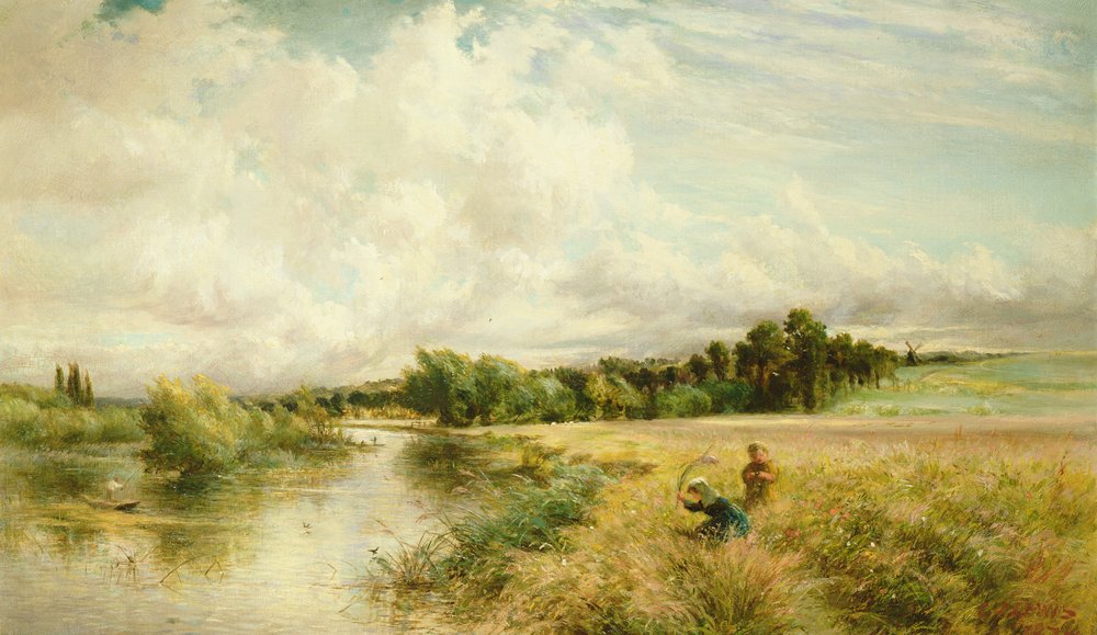 Jóvenes recolectores de cañas de Charles James Lewis