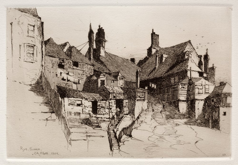 Rye, Sussex, Inglaterra de Charles Adams Platt