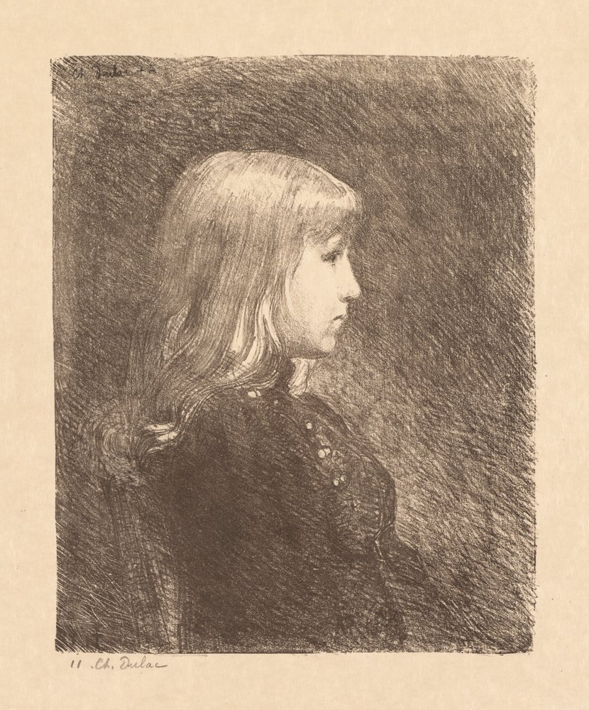 Joven dama de Charles Marie Dulac