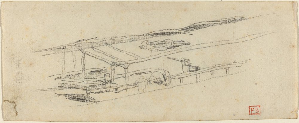 Estudio para "Le Petit Pont" de Charles Meryon