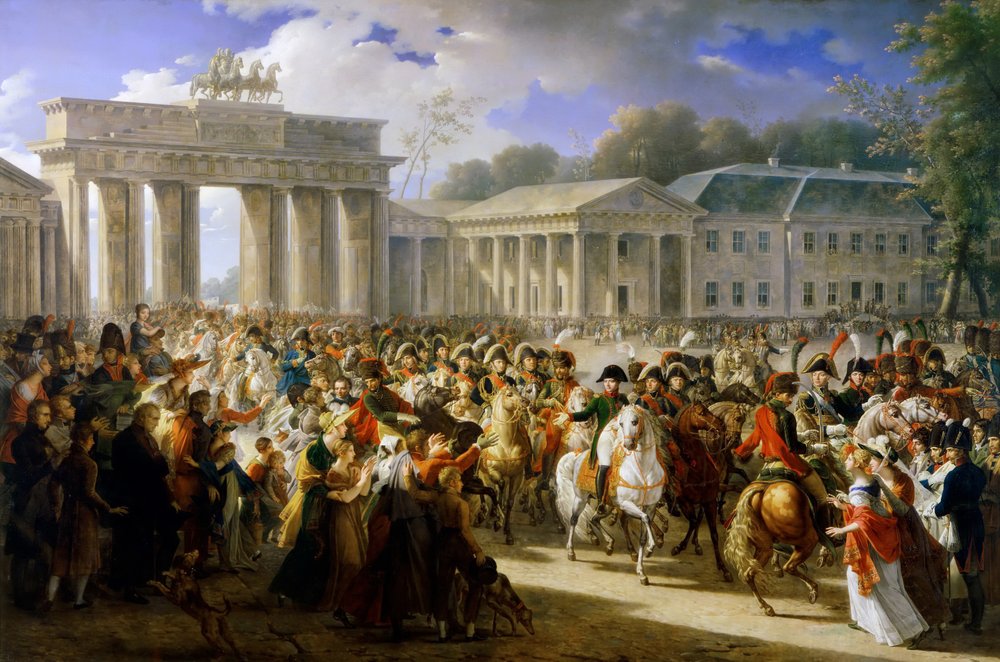 Entrada de Napoleón en Berlín, 27 de octubre de 1806 de Charles Meynier