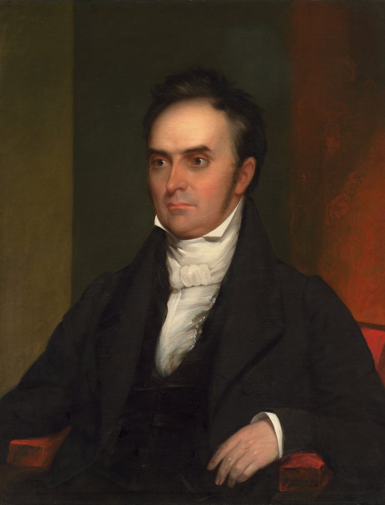 Daniel Webster (1782-1852), c.1828 (óleo sobre lienzo) de Chester Harding