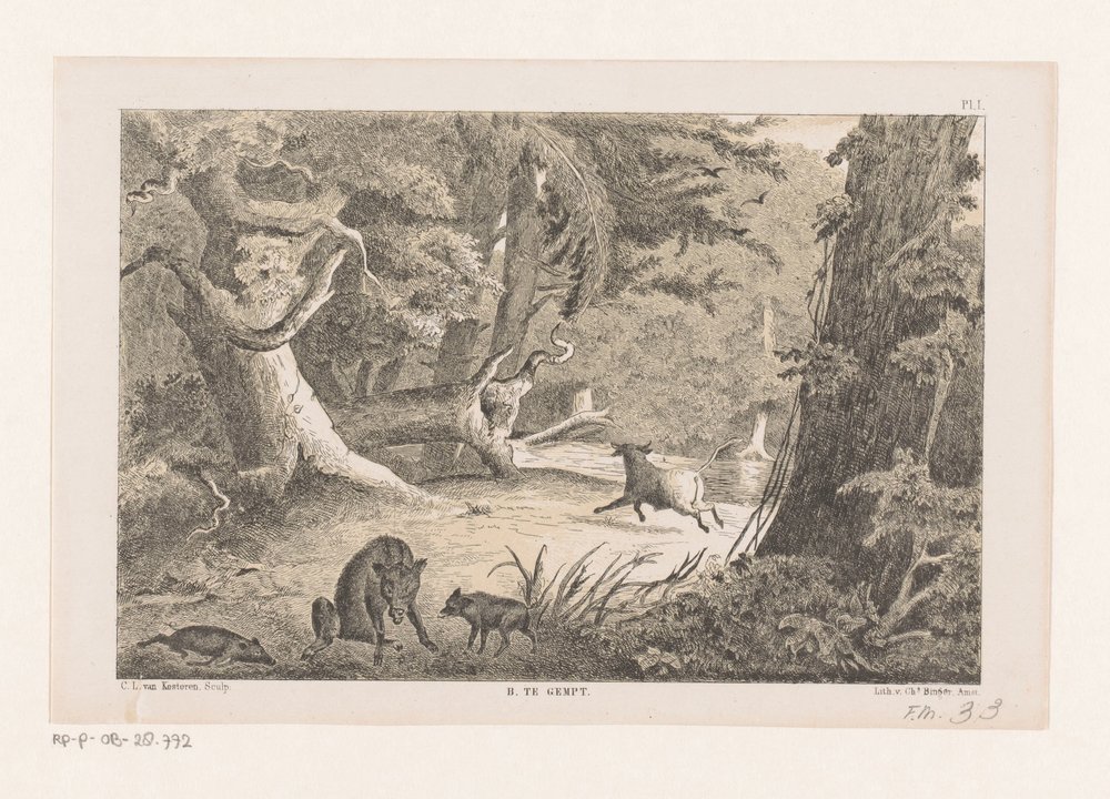 Holanda antes de la llegada de los alemanes de Christiaan Lodewijk van Kesteren