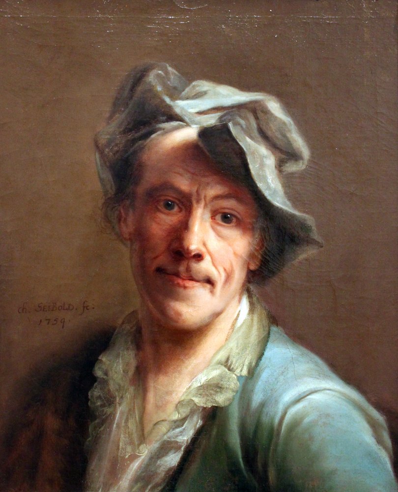 Autorretrato de Christian Seybold