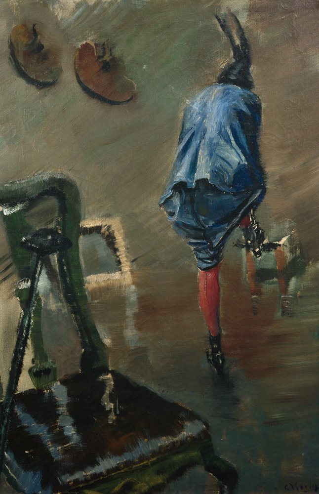 Abotona las botas de Christian Krohg