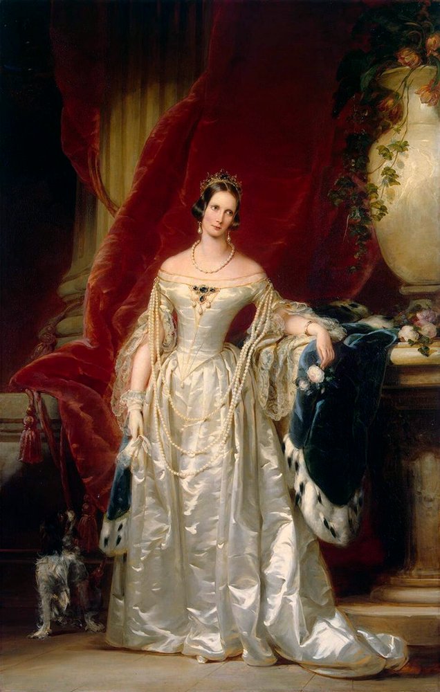 Retrato de la Emperatriz Alexandra Fyodorovna Charlotte de Prusia de Christina Robertson