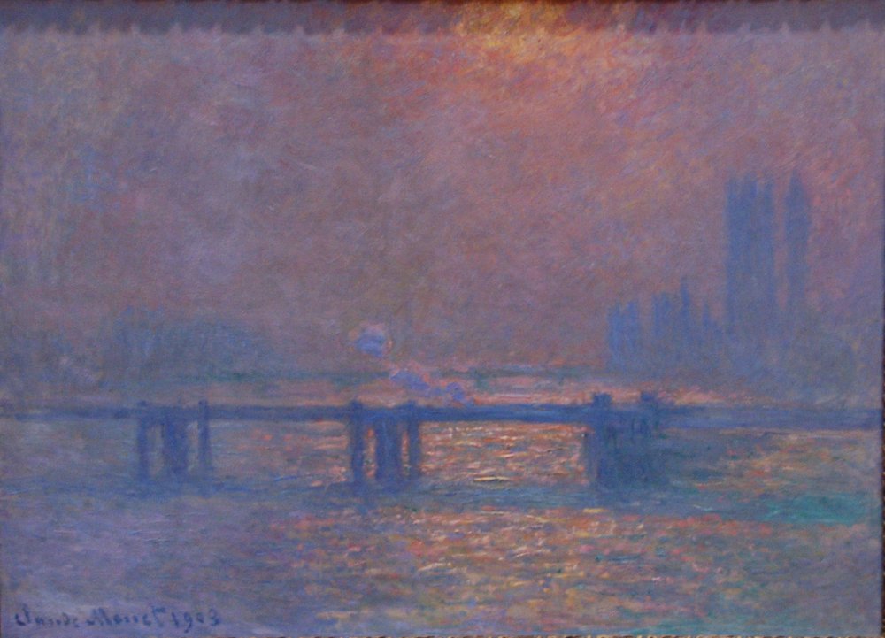 El Támesis en Charing-Cross de Claude Monet